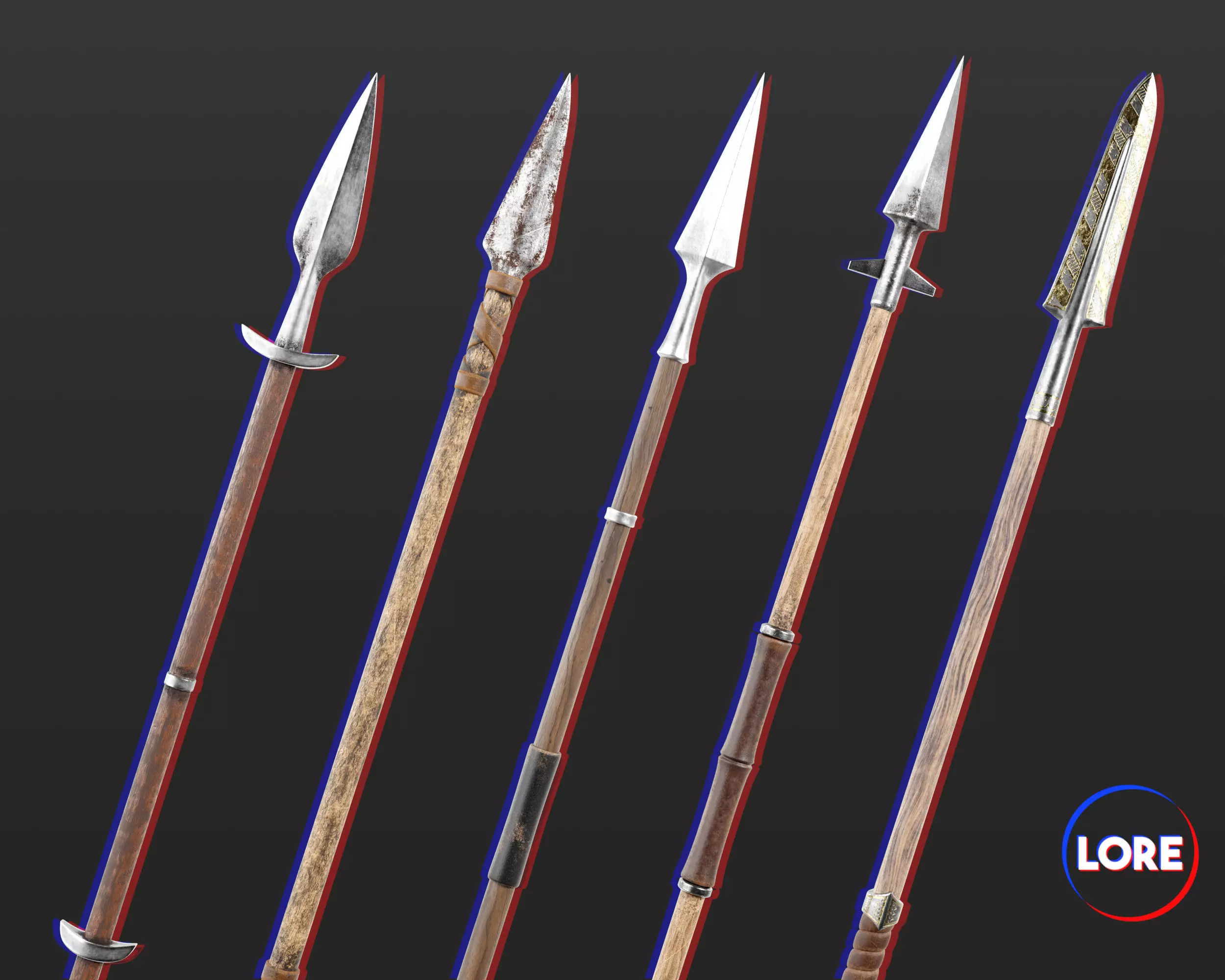 Medieval Collection Weapons Spears _0