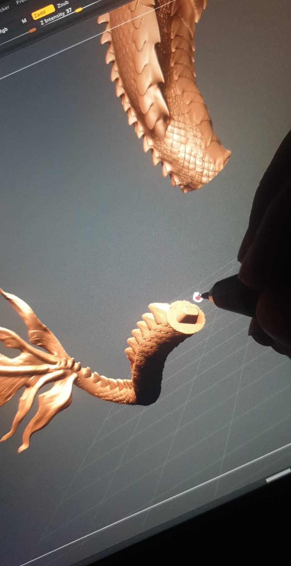 Basilisk nak 3D print model_3