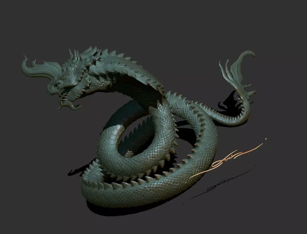 Basilisk nak 3D print model_0