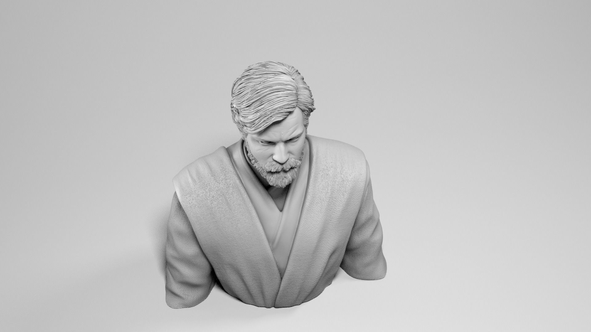 Ewan McGregor - Obi Wan Kenobi - Star Wars Revenge of the Sith 3D print model_11