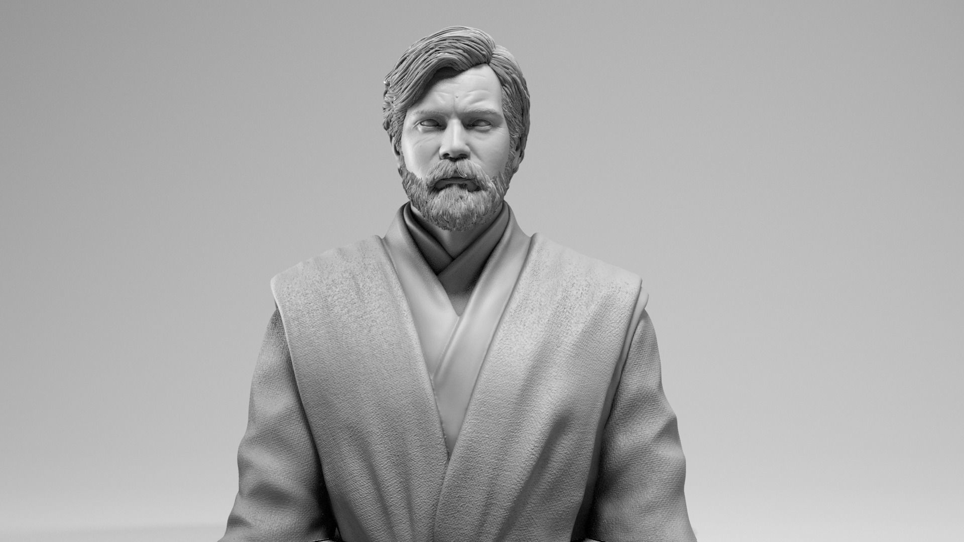 Ewan McGregor - Obi Wan Kenobi - Star Wars Revenge of the Sith 3D print model_2