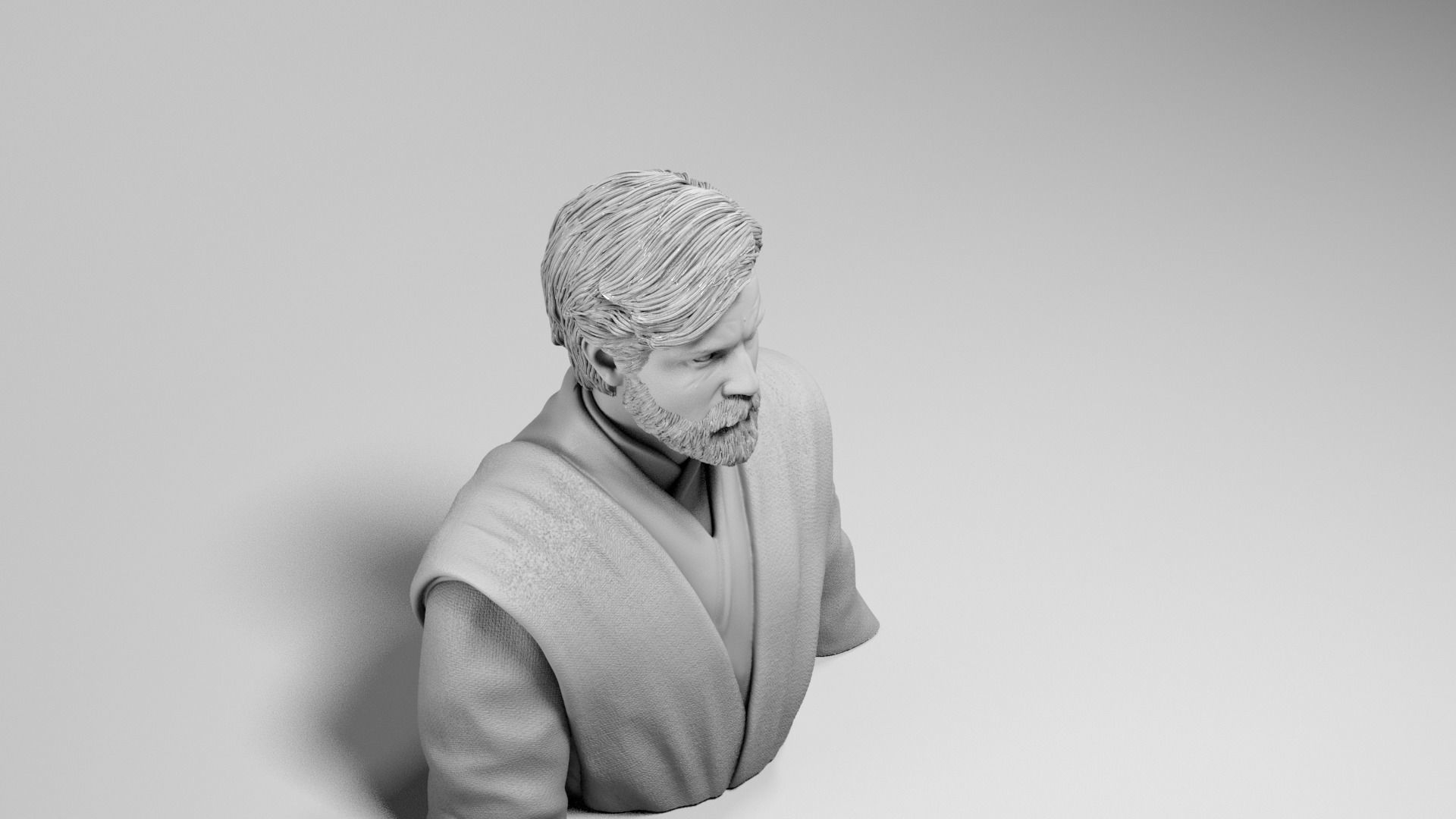 Ewan McGregor - Obi Wan Kenobi - Star Wars Revenge of the Sith 3D print model_12