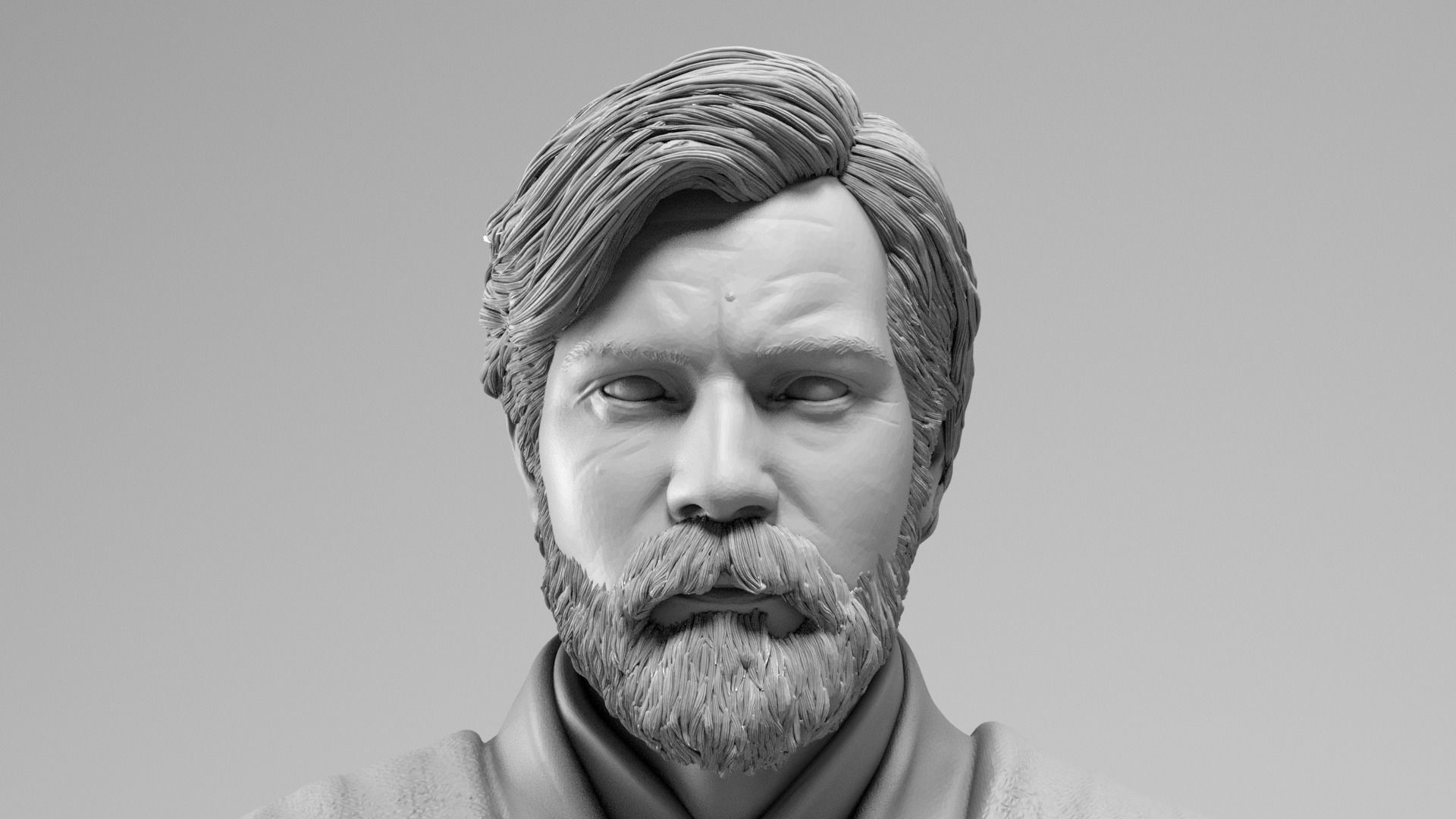 Ewan McGregor - Obi Wan Kenobi - Star Wars Revenge of the Sith 3D print model_19