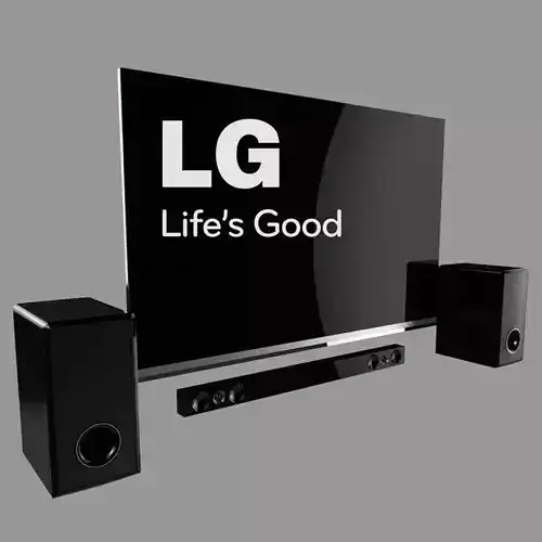 Soundbar LG and TV