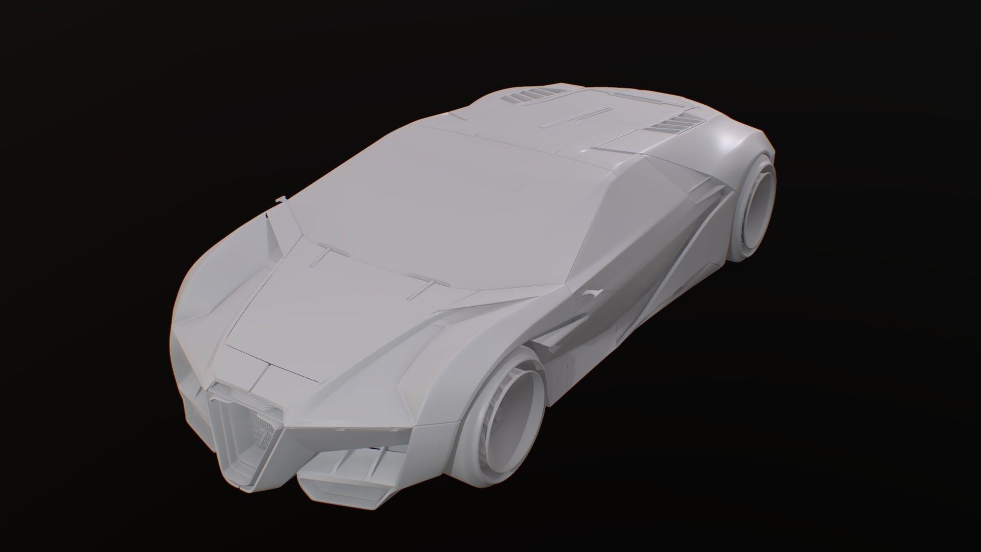 RAYFIELD CALUBURN SURERCAR from CYBERPUNK 2077 3D model_5