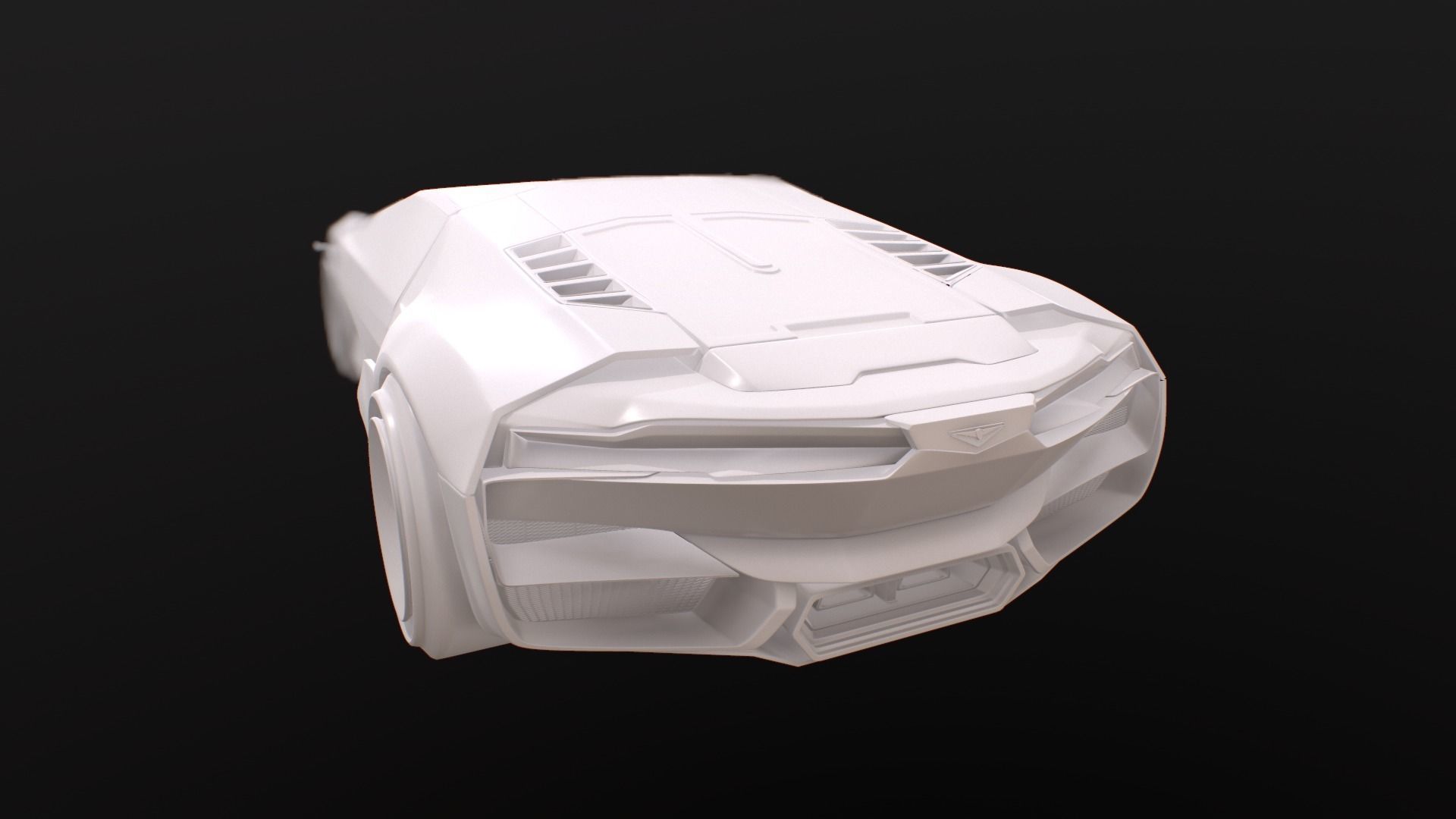 RAYFIELD CALUBURN SURERCAR from CYBERPUNK 2077 3D model_7