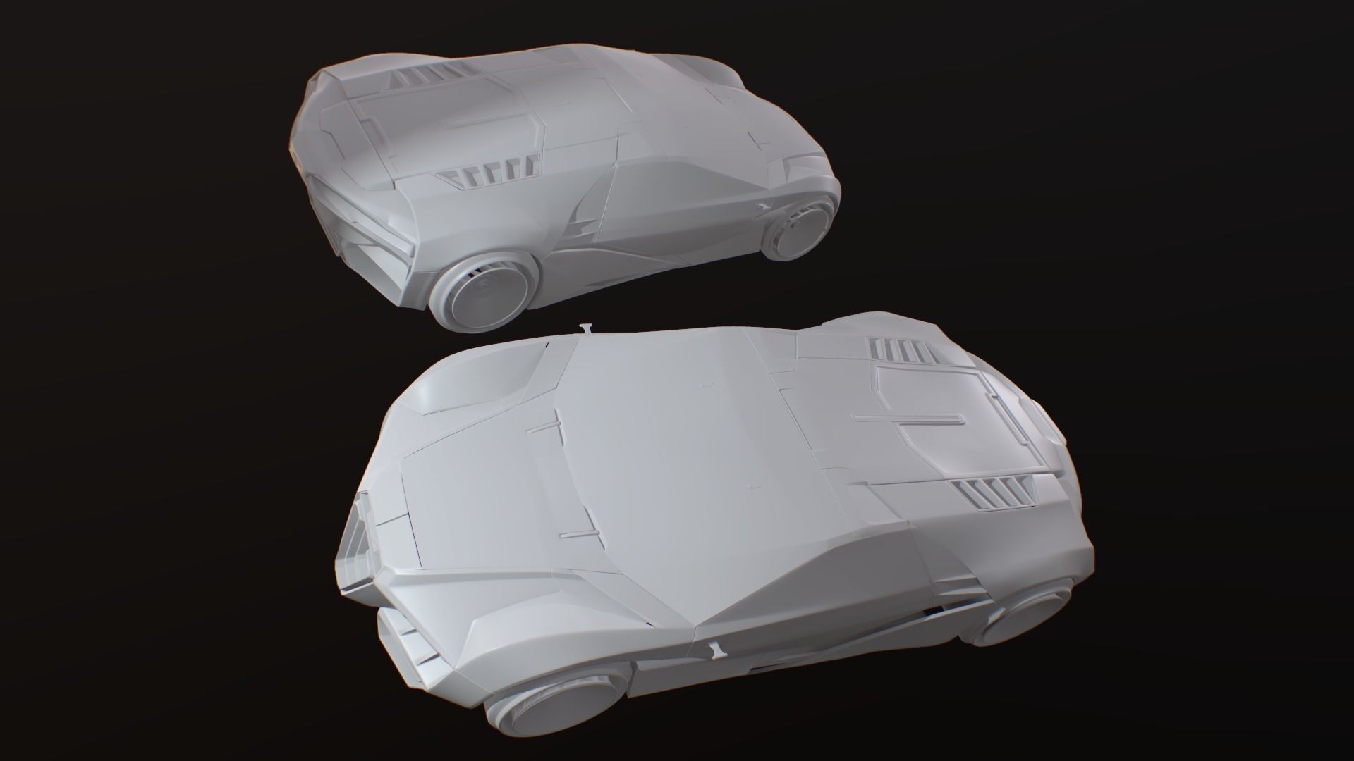 RAYFIELD CALUBURN SURERCAR from CYBERPUNK 2077 3D model_21