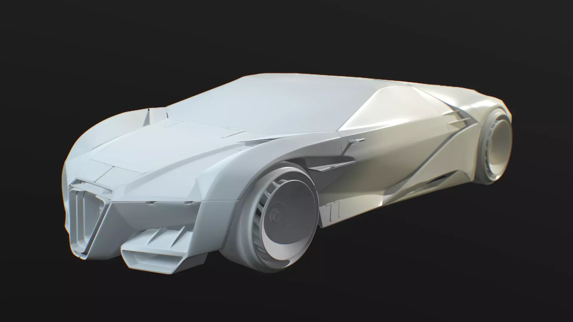 RAYFIELD CALUBURN SURERCAR from CYBERPUNK 2077 3D model_0