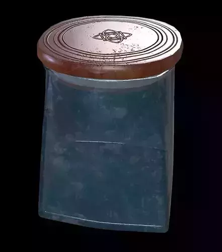 Glass Jar 3D model