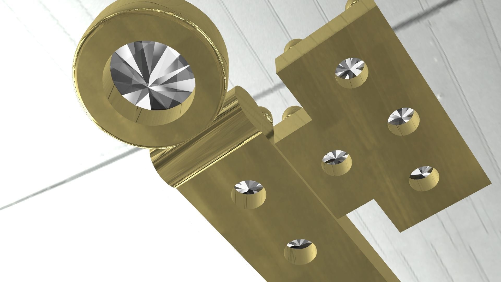 KEY JEWEL  setting stones and prongs good calibrated  3D print model_5