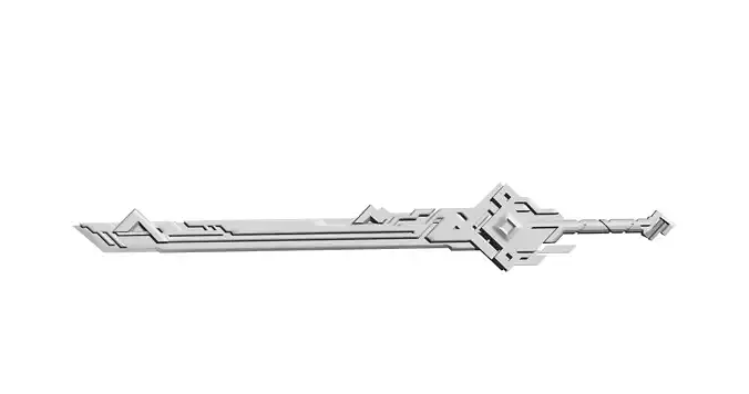 Genshin Impact  Sword Summit Shaper 3D print model