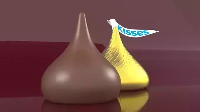 Hersheys Kisses Brown Milk Choclate