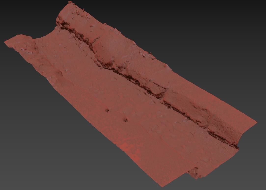 Ultra realistic Snow trail  Hq Scan 3D model_11