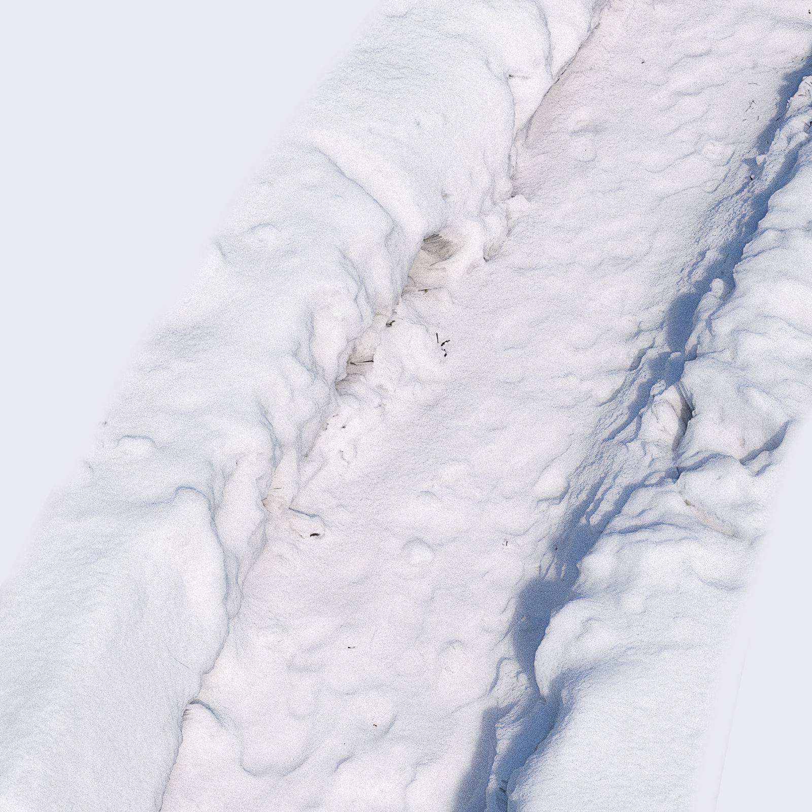 Ultra realistic Snow trail  Hq Scan 3D model_4