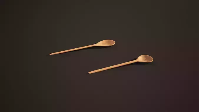 Spoons Game Ready two wooden