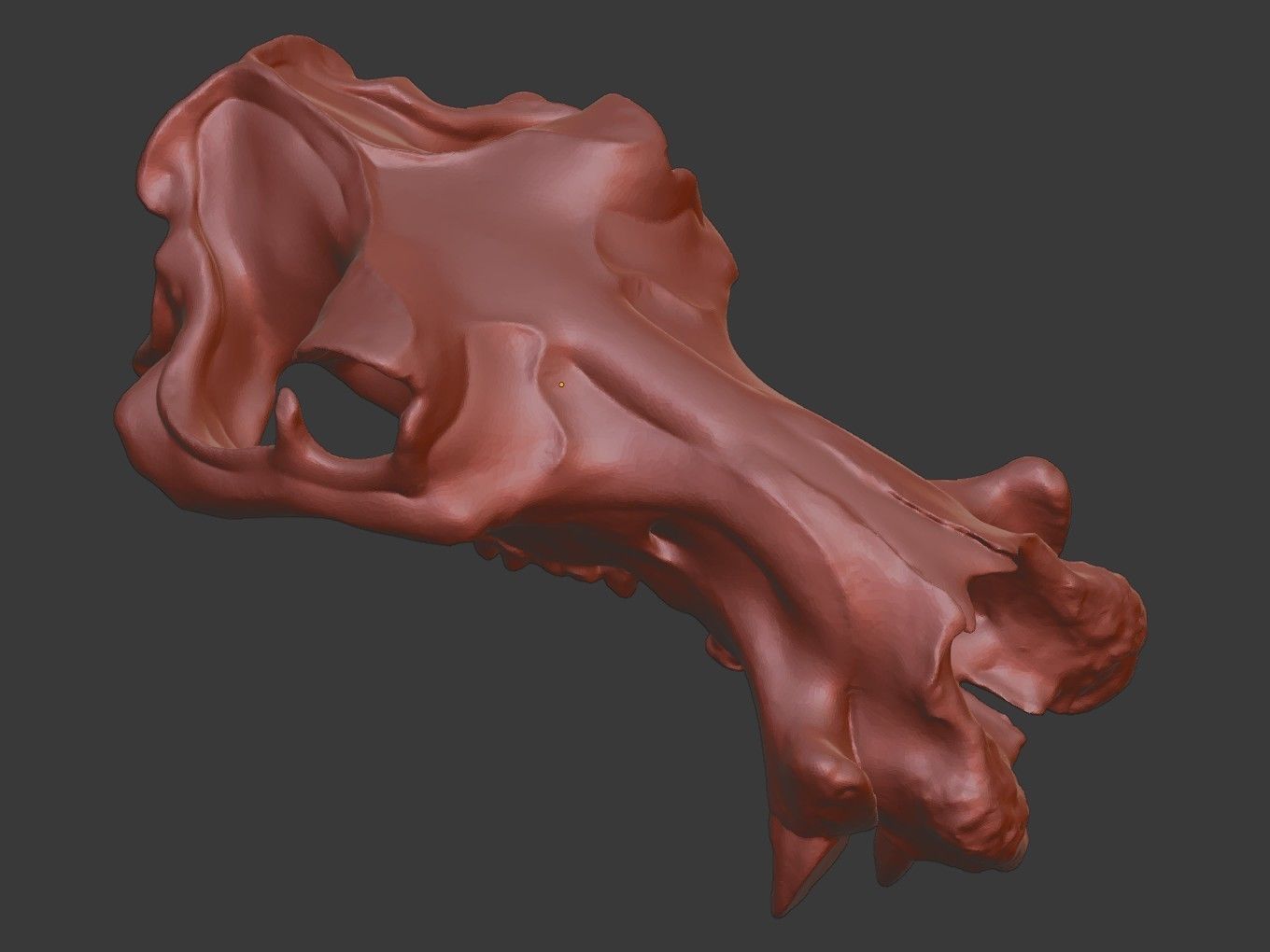 Cranium Charm Hippo 3D print model_14