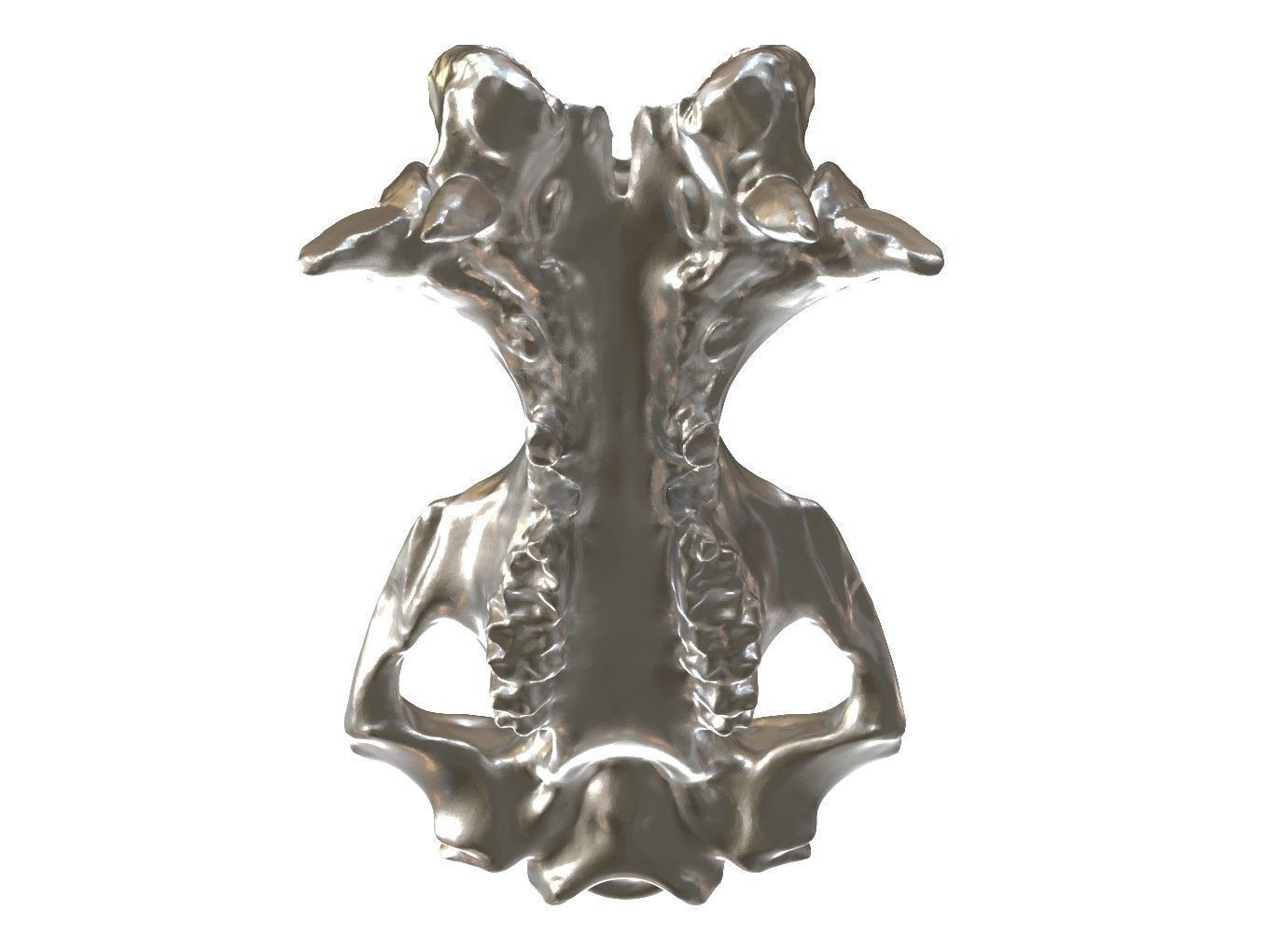 Cranium Charm Hippo 3D print model_9