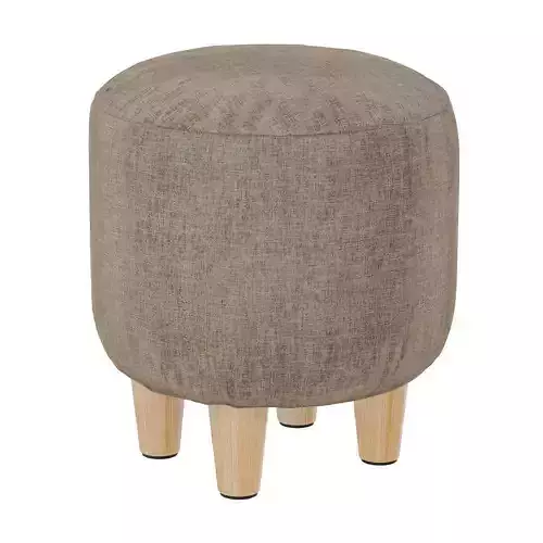 Round pouf with legs 02