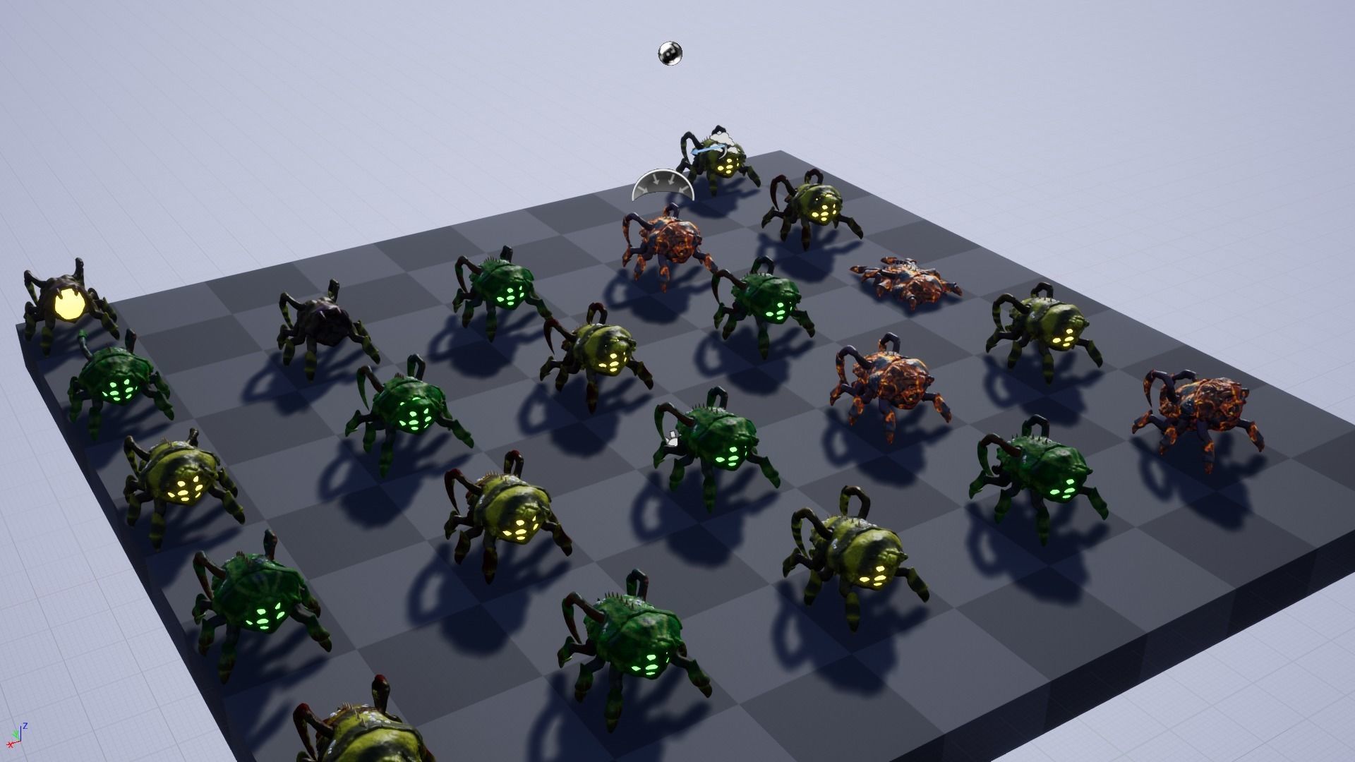 BugMonster spider Low-poly 3D model_8