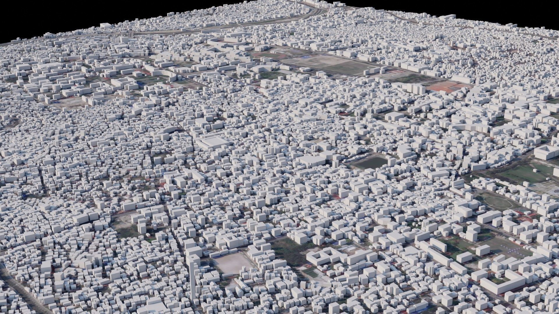 kathmandu - Nepal 3D model_1