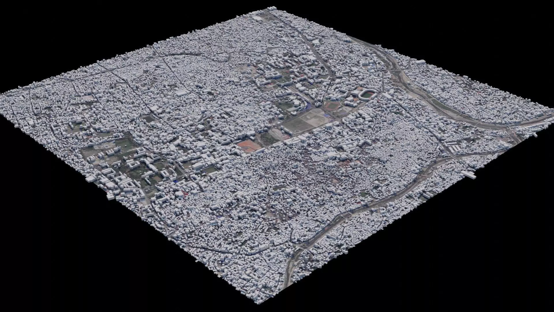kathmandu - Nepal 3D model_0