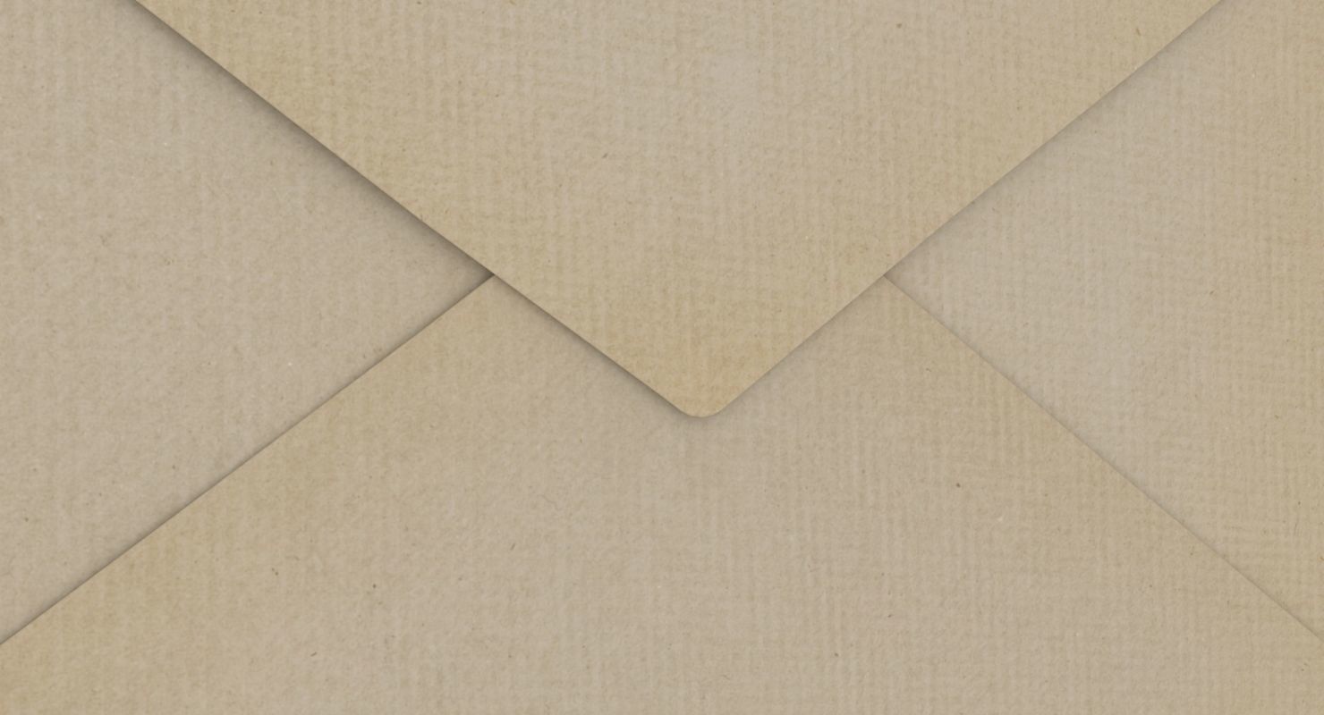 Envelope - Closed Low-poly 3D model_7