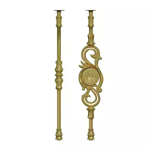  Classic stair railings B001