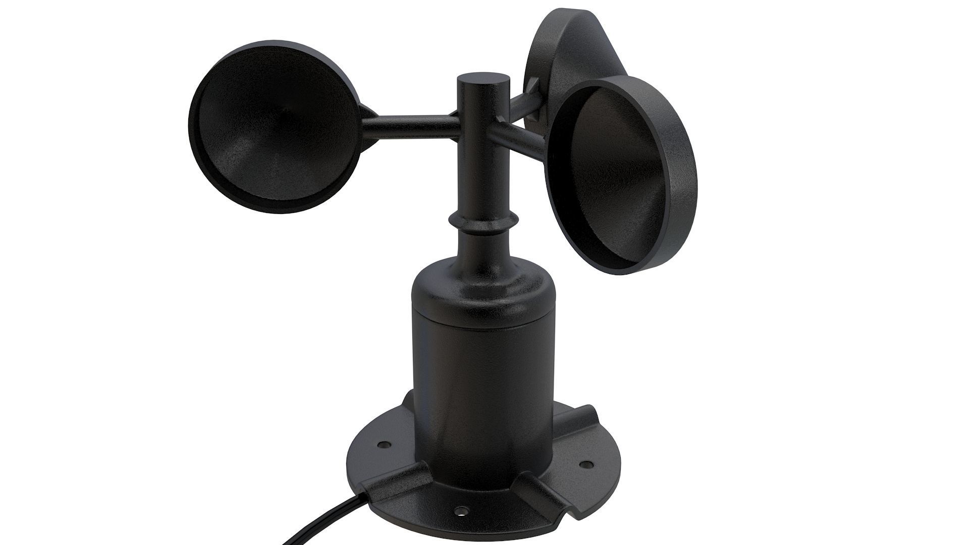 Wind Direction Sensor Transmitter 01 3D model_3