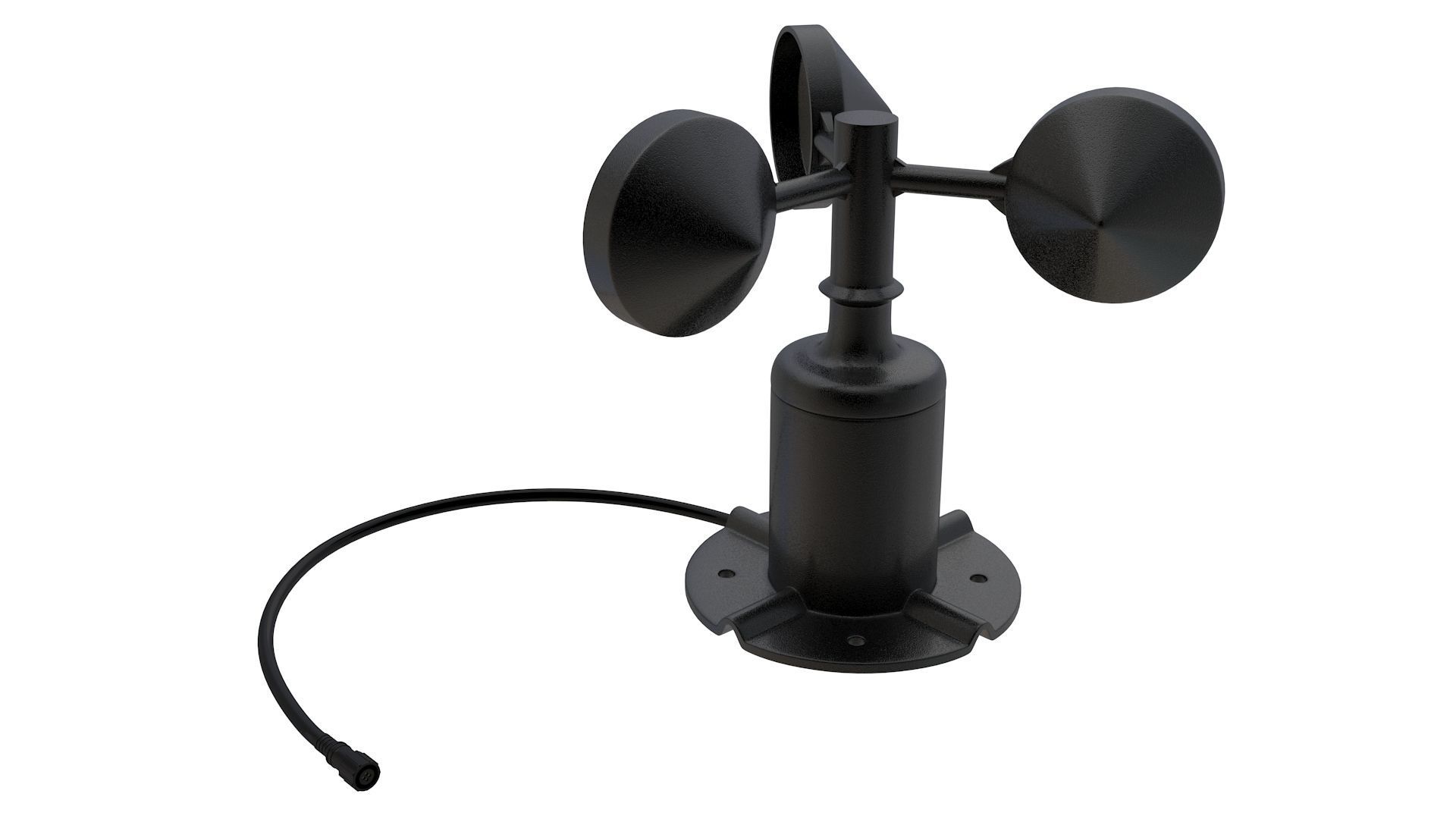 Wind Direction Sensor Transmitter 01 3D model_9