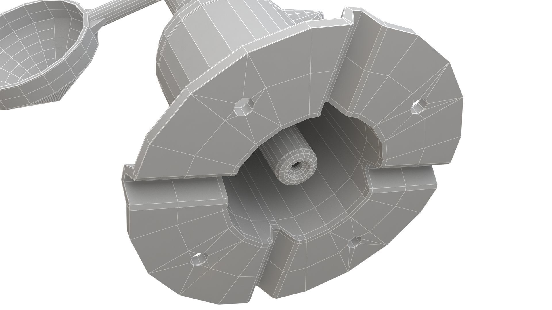 Wind Direction Sensor Transmitter 01 3D model_15