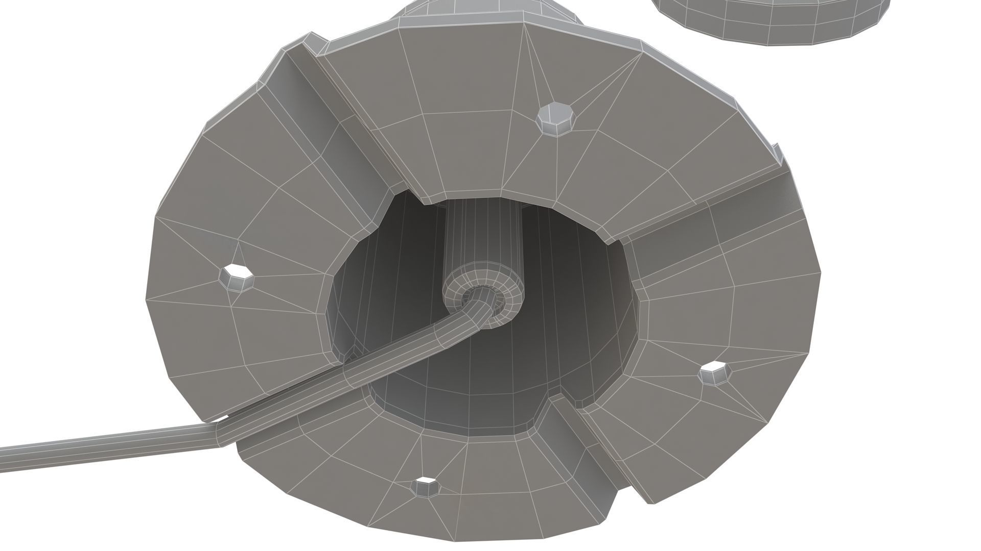 Wind Direction Sensor Transmitter 01 3D model_19