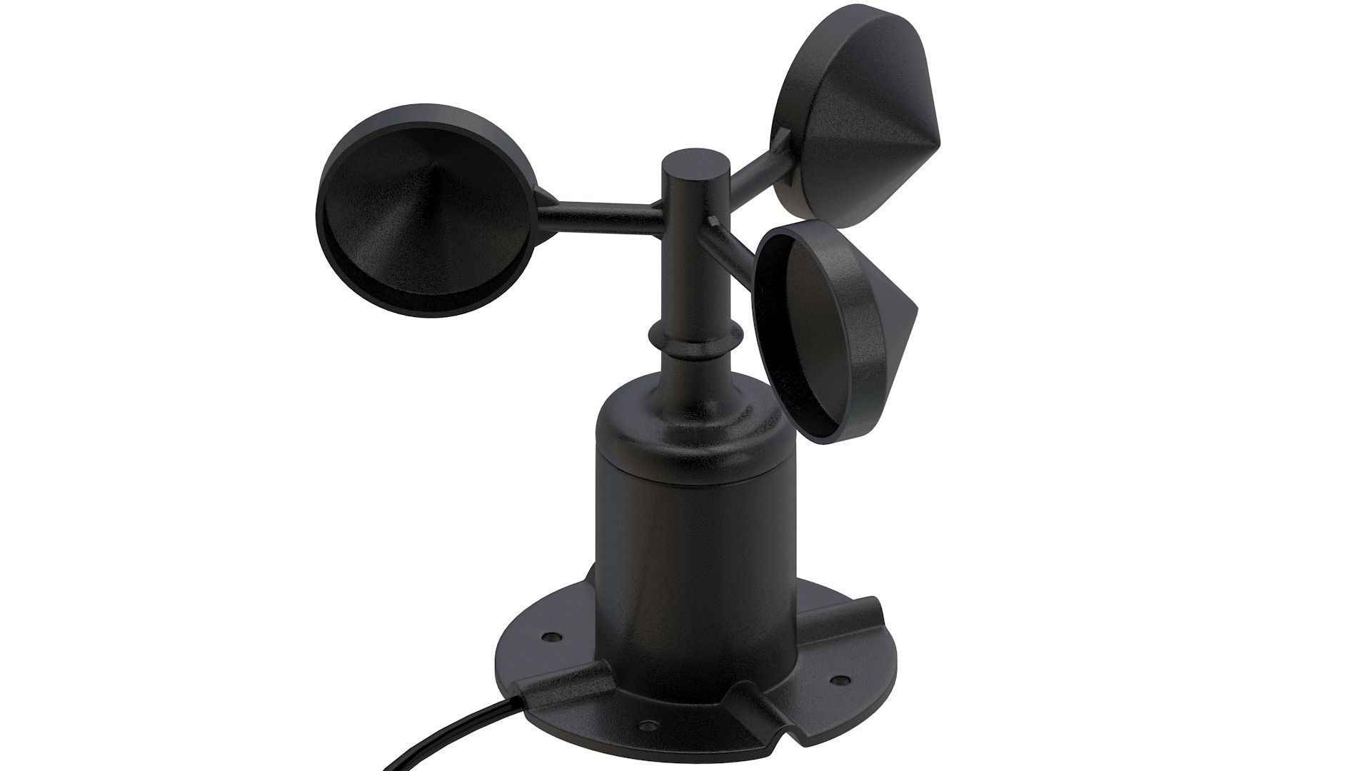 Wind Direction Sensor Transmitter 01 3D model_1