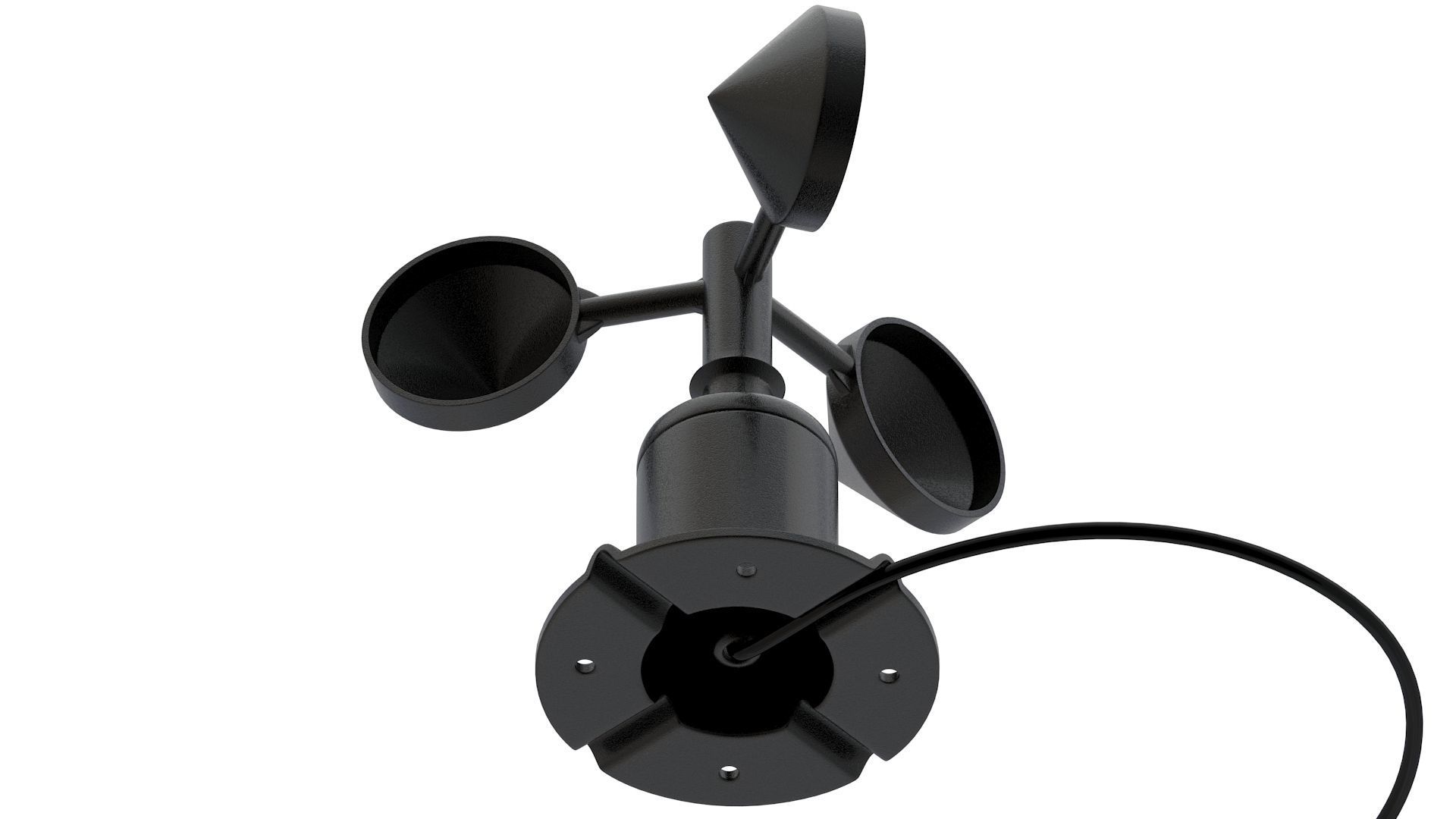 Wind Direction Sensor Transmitter 01 3D model_5