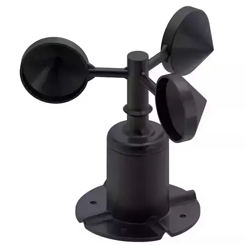 Wind Direction Sensor Transmitter 01 3D model
