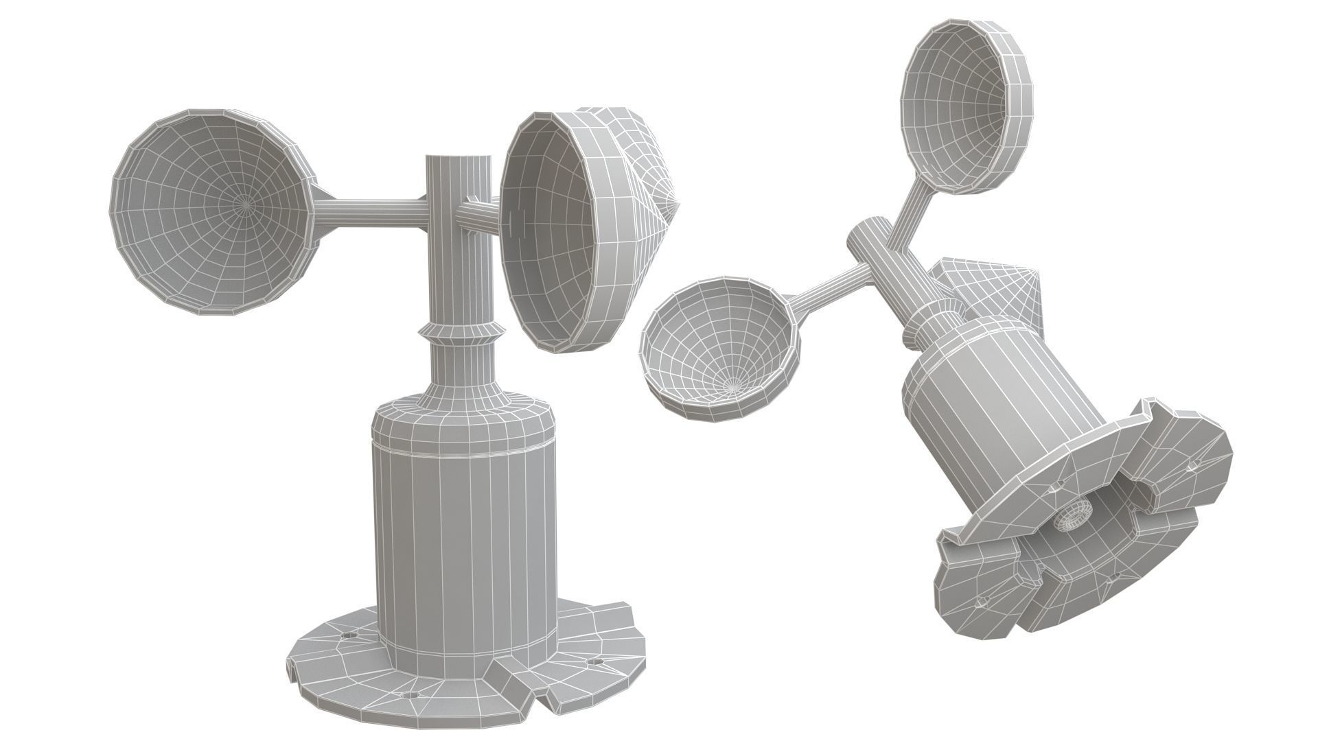 Wind Direction Sensor Transmitter 01 3D model_14