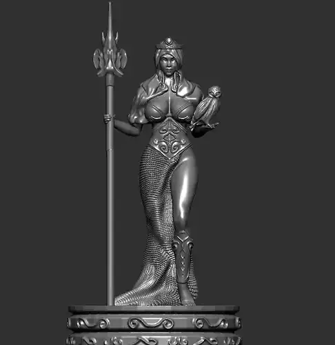 Chess board game - The queen