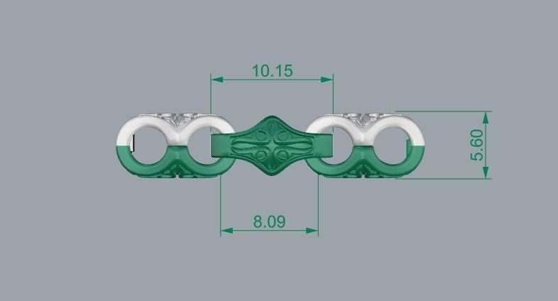 chain c39 3D print model_1