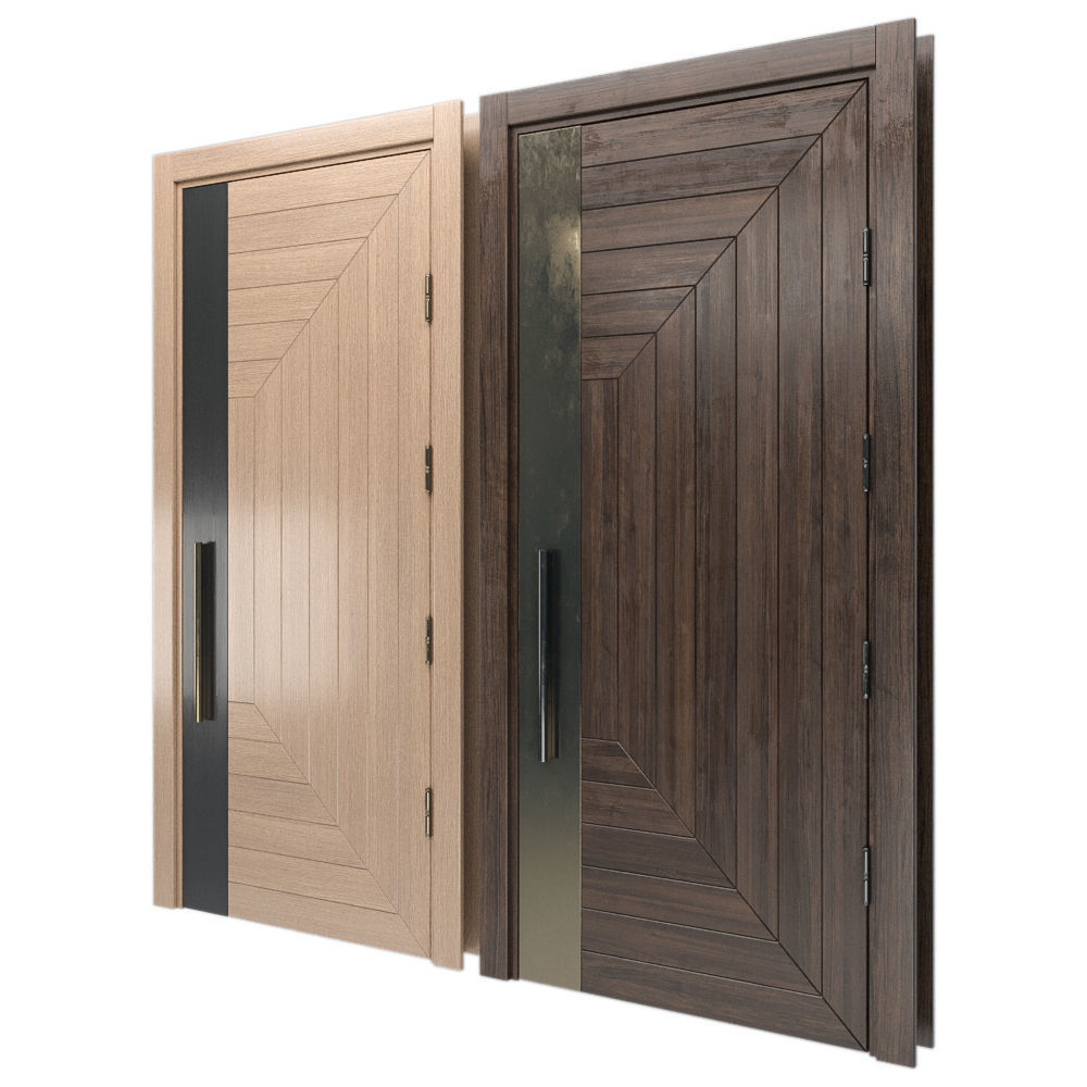 CROSSROADS DOOR Low-poly 3D model_1