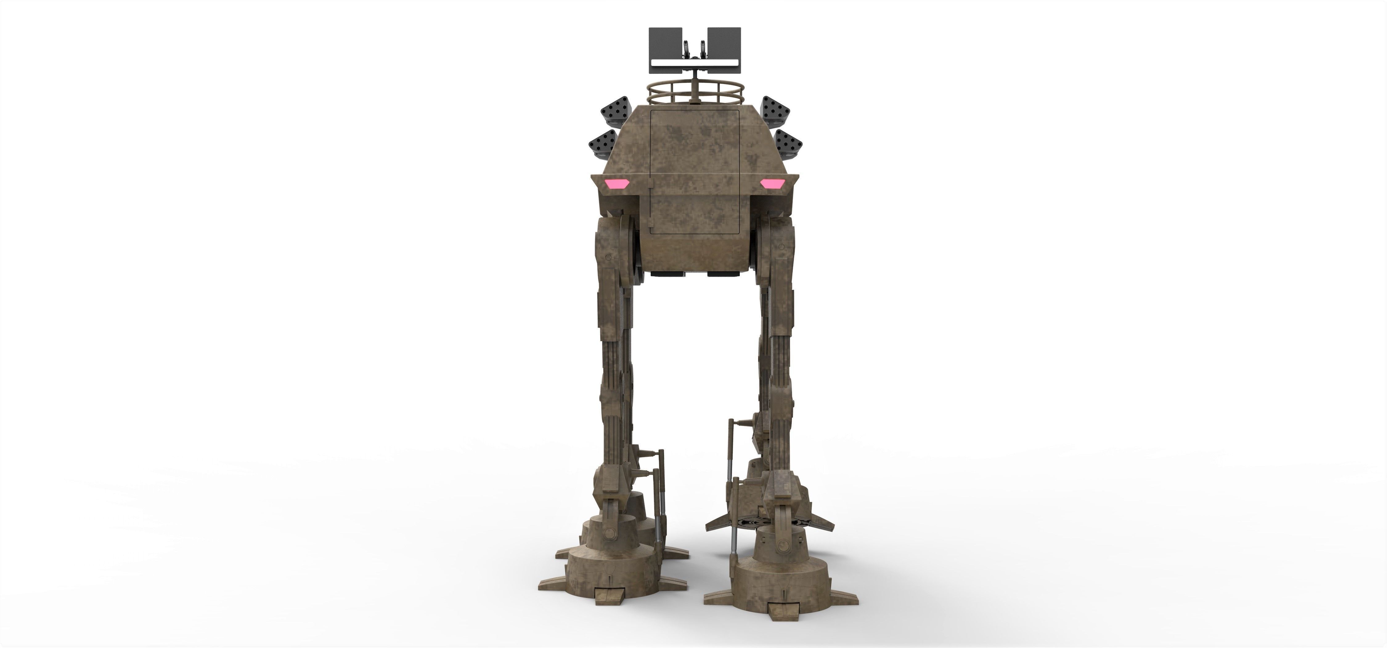 Concept walker for zombie apocalypses 3D model_12