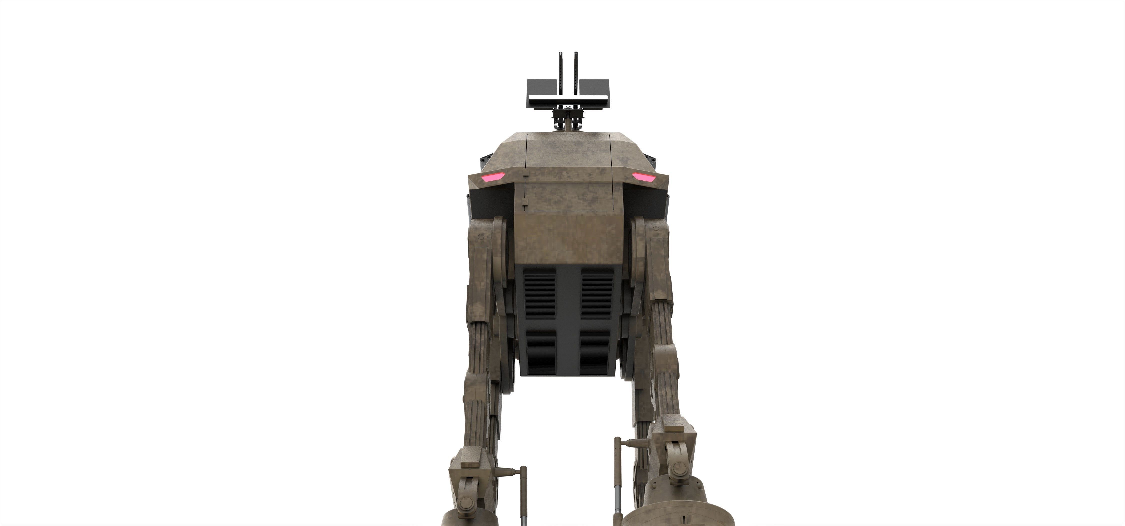 Concept walker for zombie apocalypses 3D model_16