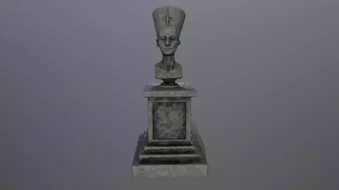 Nefertiti statue of egyptian king