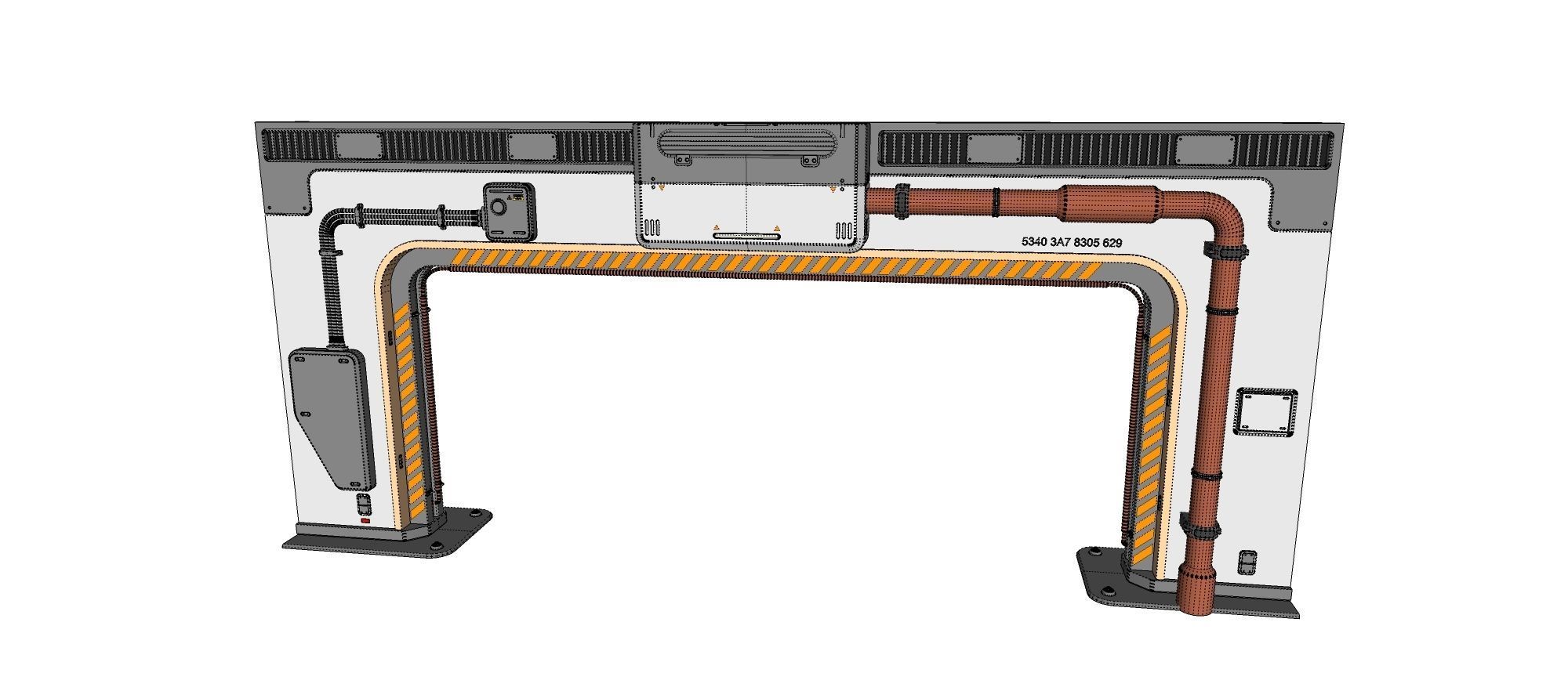 sci-fi Architecture kitbash 32 3D model_21