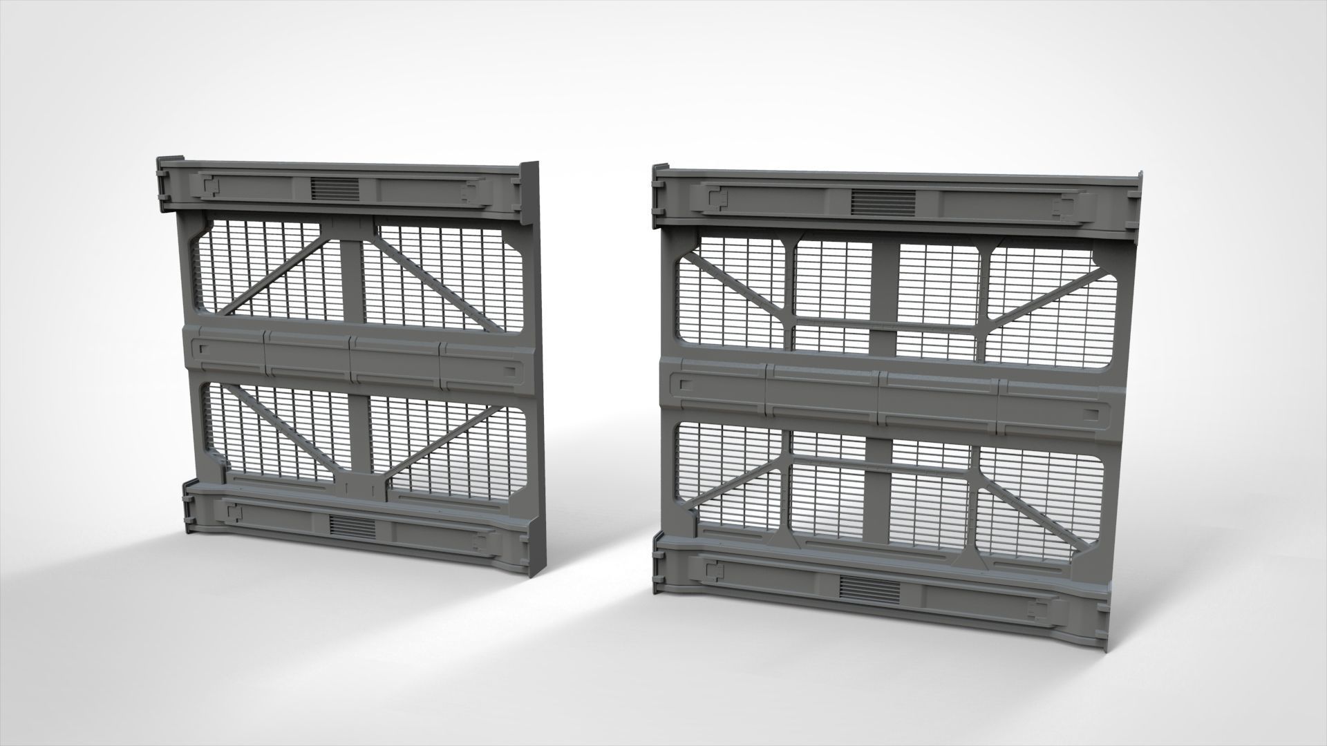 sci-fi Architecture kitbash 32 3D model_5