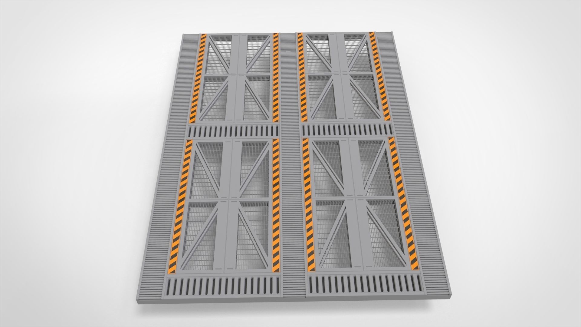 sci-fi Architecture kitbash 32 3D model_13