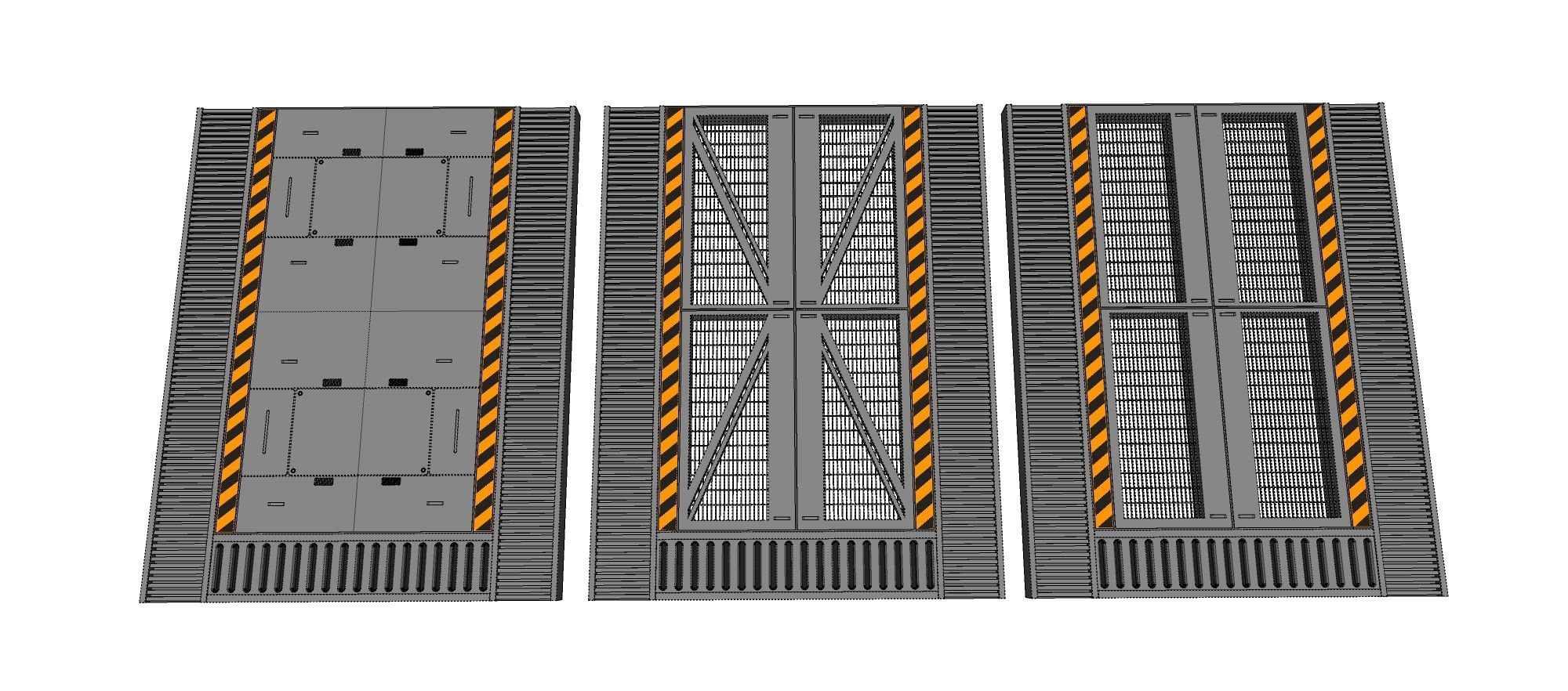 sci-fi Architecture kitbash 32 3D model_22