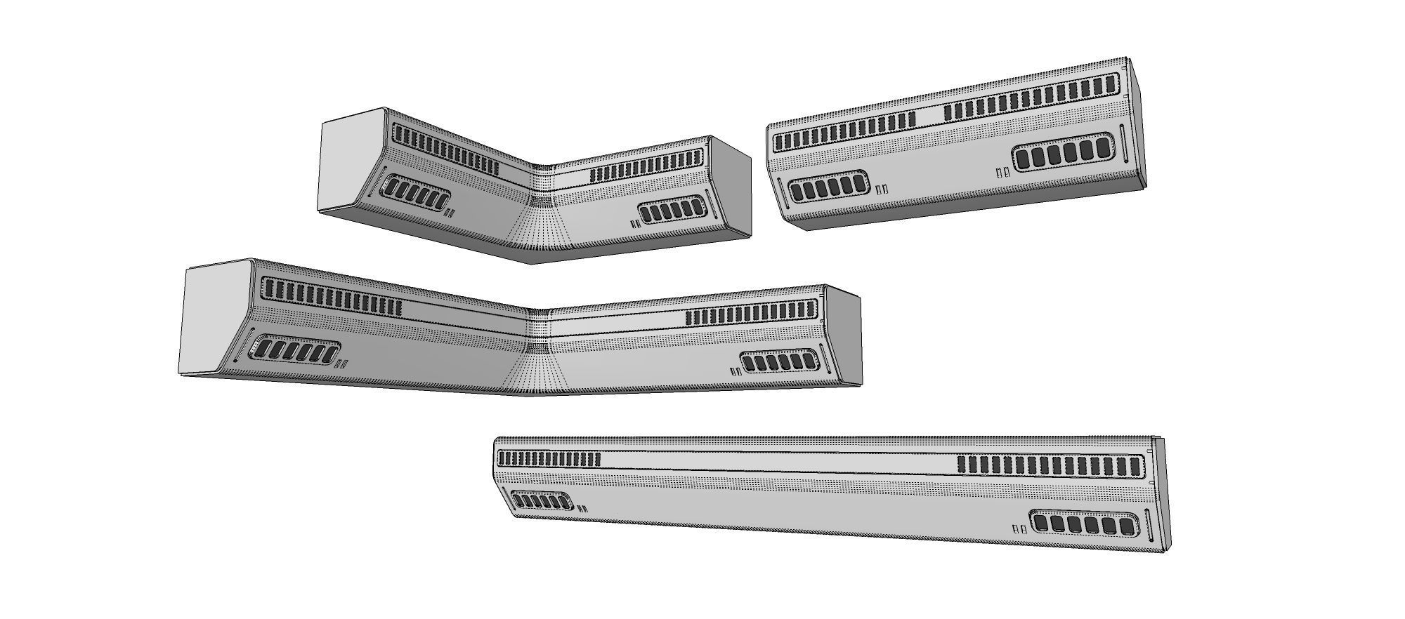 sci-fi Architecture kitbash 32 3D model_25