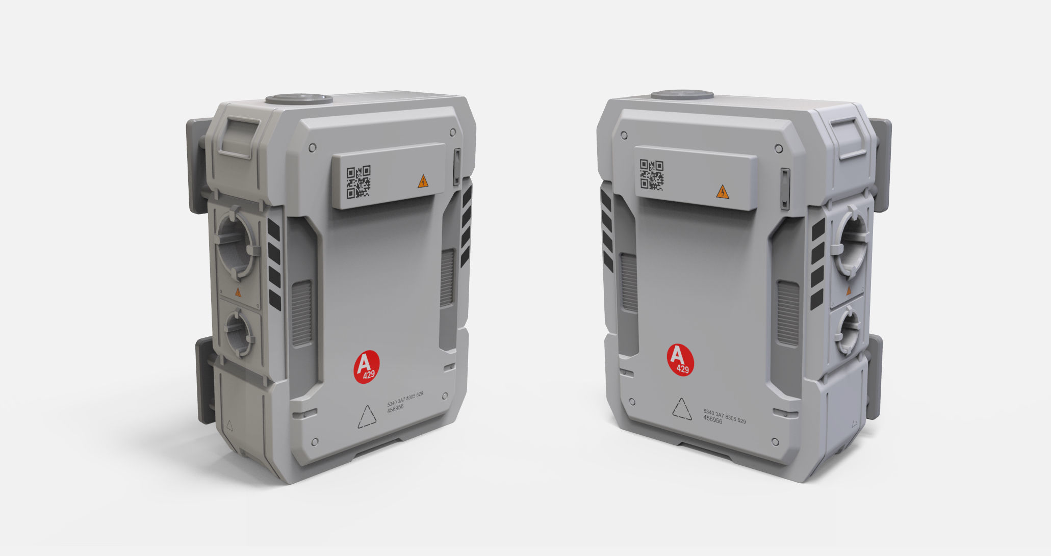 sci-fi Architecture kitbash 32 3D model_15