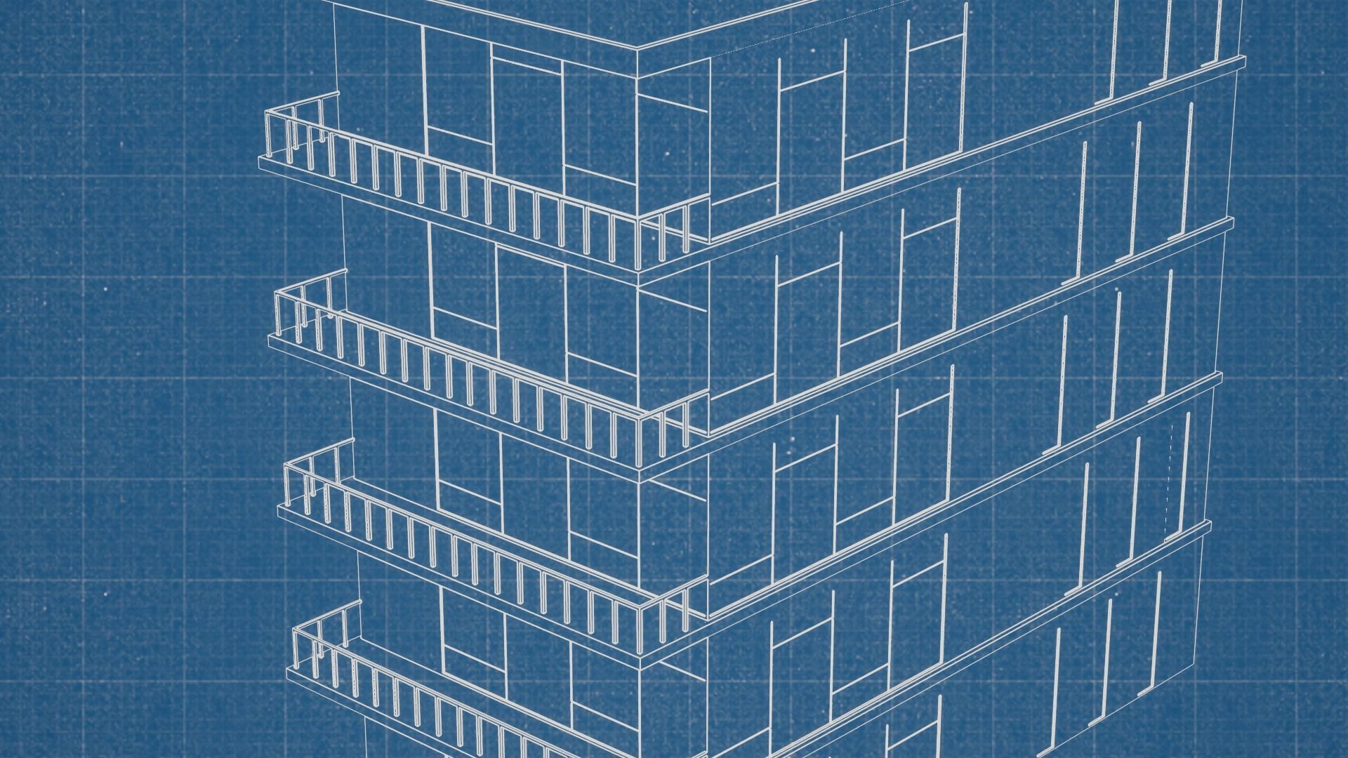 Low Poly Apartments - ED Model 3 Low-poly 3D model_25