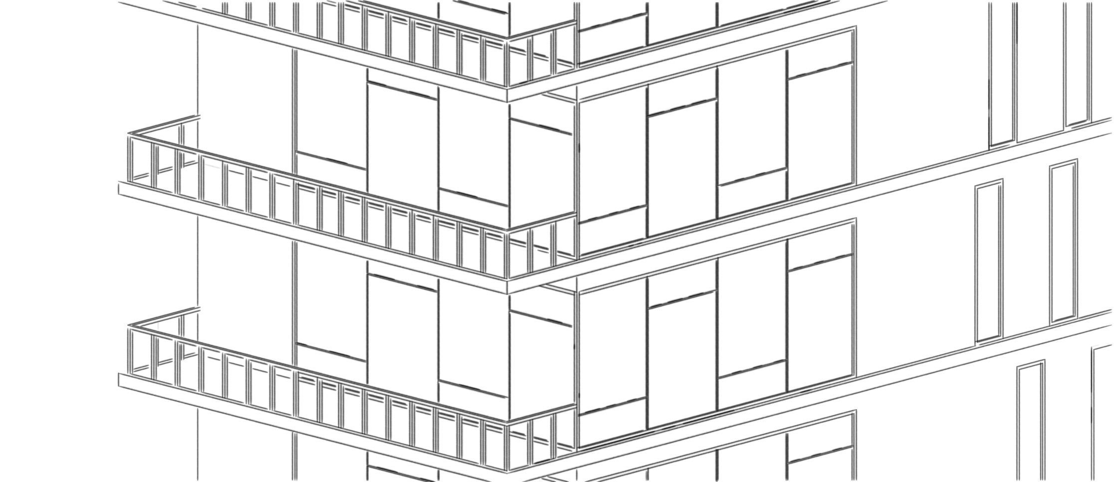Low Poly Apartments - ED Model 3 Low-poly 3D model_8