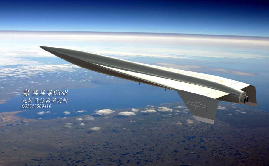 WZ-8 Hypersonic Reconnaissance Drone 3D model_3